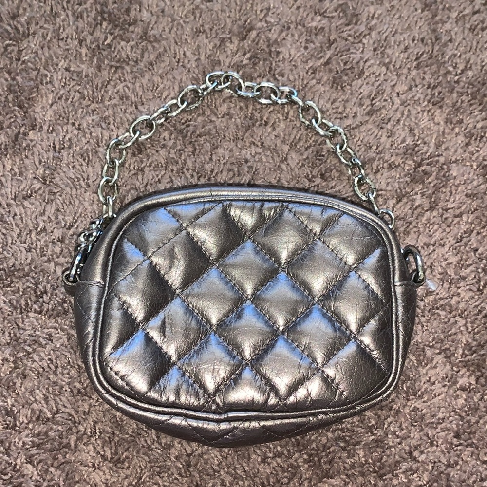 USED TAUPE BRIGHTON HAND BAG